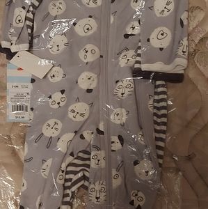 2pk Cat & Jack sleepers 3-6m and 6-9m